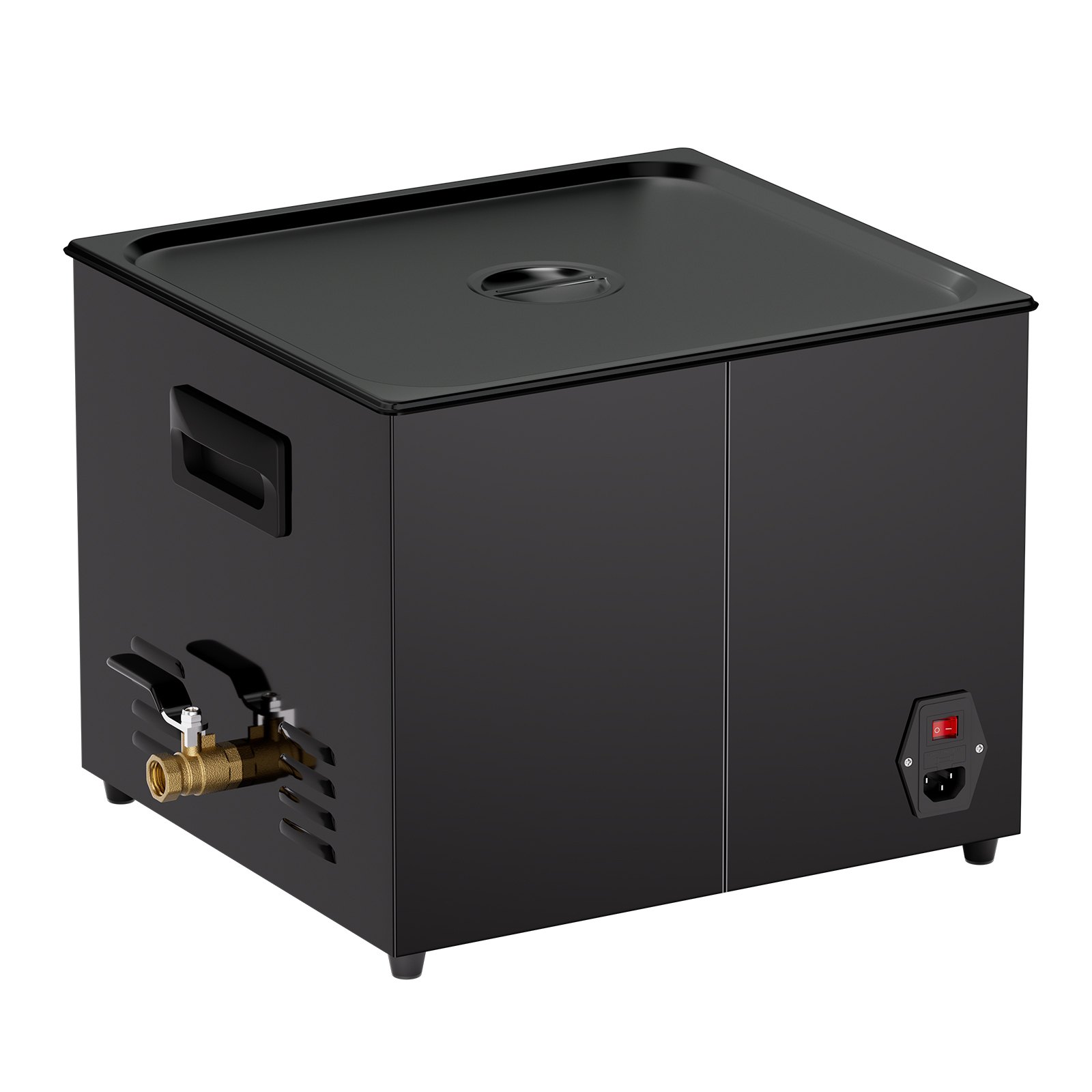 VEVOR Pulitore ad Ultrasuoni da 15 L, Macchina per la Pulizia ad Ultrasuoni Digitale da 360 W con Modalità Delicata, Pulitore ad Ultrasuoni Industriale da 40 kHz con Riscaldatore e Timer