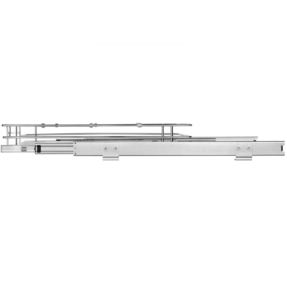 VEVOR Cestello Estraibile Sottolavello da Cucina 292 x 419 x 63,5 mm 1 Piano in Acciaio Cromato, Cestello Scorrevole per Cucina Ripiano Carico max. 13 kg, Cestello Portautensili Sottolavello da Cucina