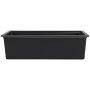 VEVOR 76 cm Kitchen Sink Workstation, Undermount Granite Sink, Drop-In Single Bowl Farmhouse Basin with Multiple Accessories, Household Dishwasher Sinks for RV, Prep Kitchen, and Bar (Black)
