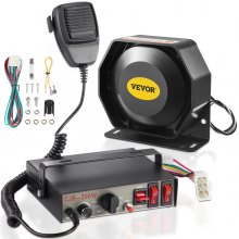 Sistema MIC con altoparlante PA per avvisatore acustico per auto ad alto volume da 200 W 9 suoni