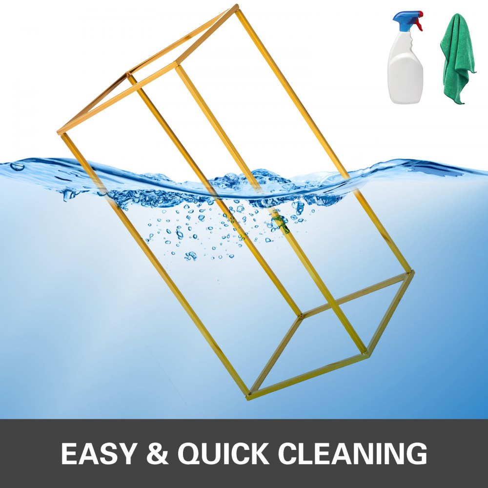 Supporto Per Fiori Metallo 11 Pezzi Decorazione Per Matrimonio Oro Colonna