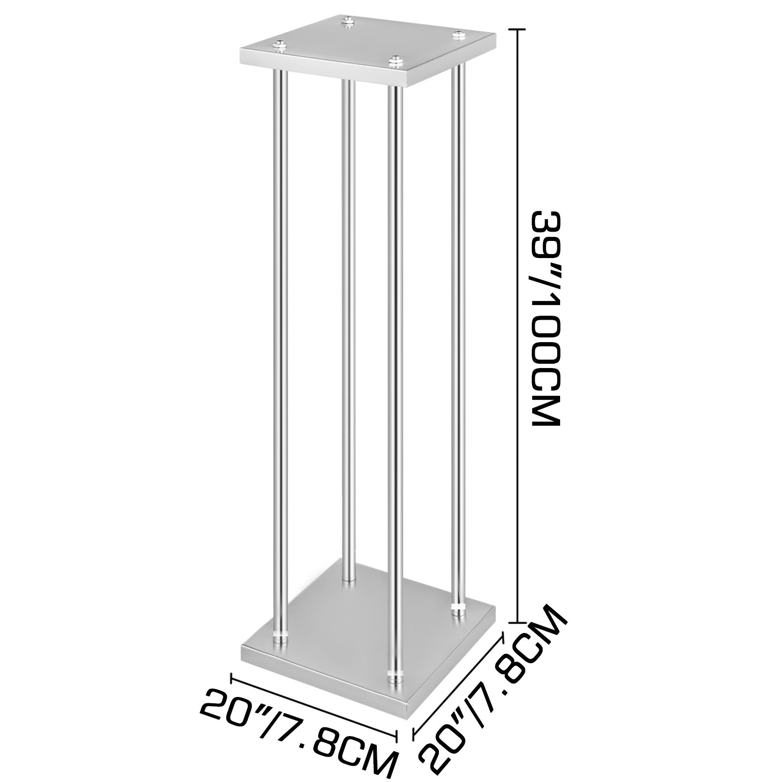 1m Portafiori Portavaso Argento 11 Pezzi In Metallo Per Feste Matrimonio Nozze