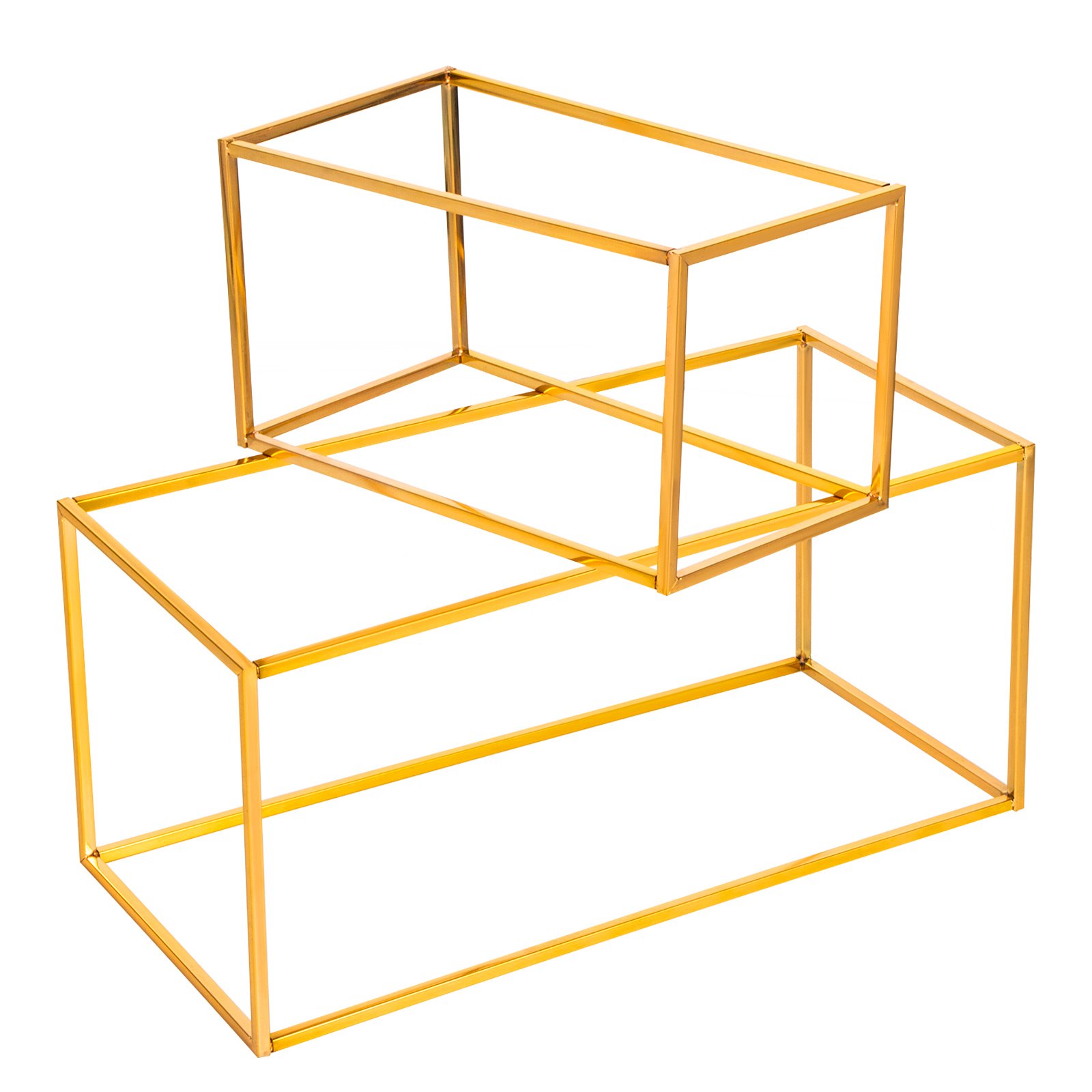 Set 5 Portafiori Portavaso Supporto Per Vaso Fiori Per Feste Matrimonio Oro