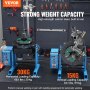 VEVOR Posizionatore Rotante per Saldatura 30 kg, Tavola Girevole per Posizionamento 0-90° 1-12 RPM 80W, Mandrino per Tornio 12,4 Pollici Supporto Torcia Saldatura per Taglio, Rettifica, Assemblaggio