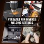 VEVOR Posizionatore Rotante per Saldatura 50kg, Tavola Girevole per Posizionamento 0-90° 0,5-6RPM 120W, Mandrino per Tornio 12,4 Pollici Supporto Torcia Saldatura per Taglio, Rettifica, Assemblaggio