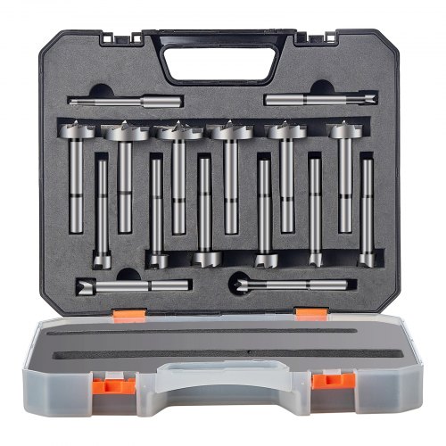 Set 5 Punte Forstner TOOLMAYS – Diametri 20/35/40/45/50 Mm Per Legno, Acciaio 45# Con Scatola Di Legno
