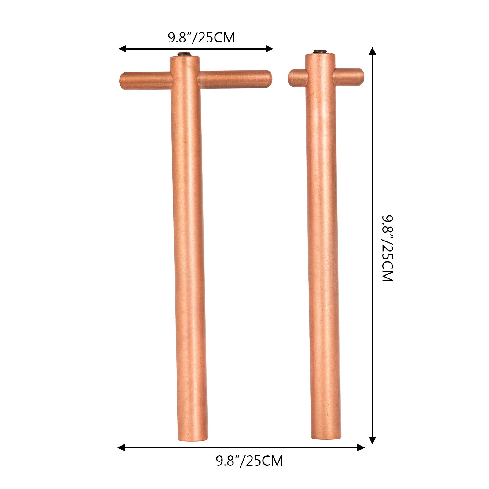 Pinze Di Ricambio Per Saldatore A Punti Lunghezza: 250 Mm Lucido Diametro: 20 Mm