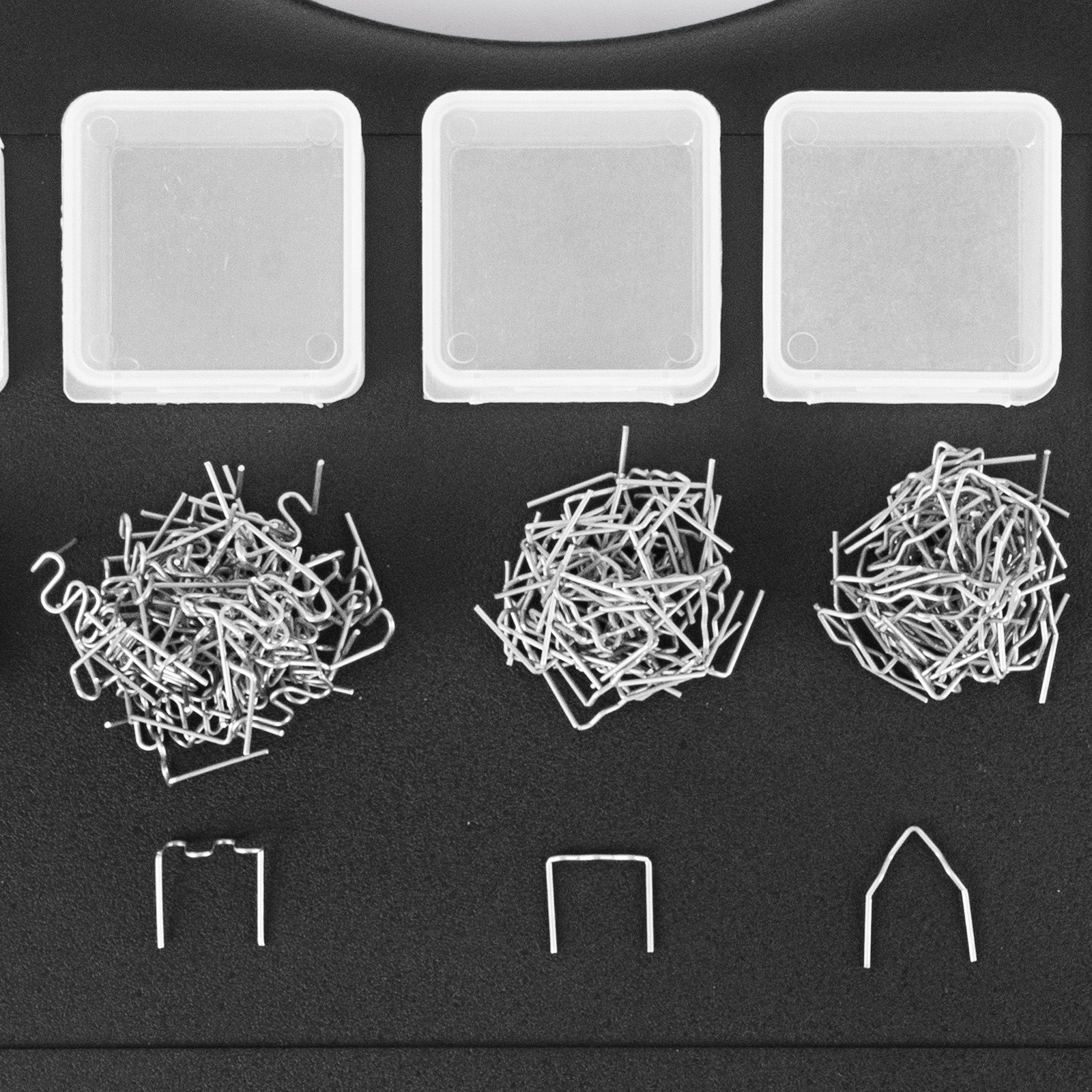 Saldatrice Pistola Plastica Riparazione Kit Auto Paraurti Con 205 Staples