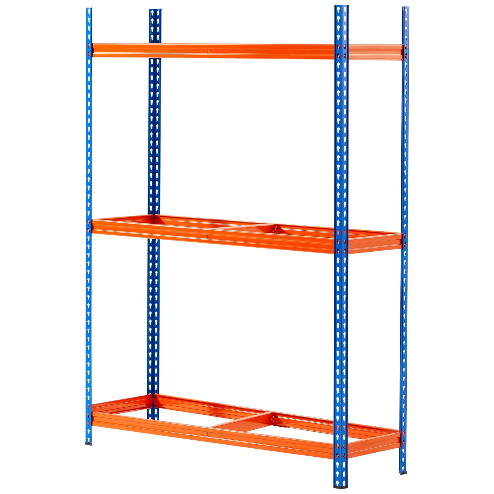 VEVOR Scaffale Porta Gomme Auto a 3 Ripiani, Fino a 18 Pneumatici Standard, Supporto Pneumatici per Impieghi Gravosi SPCC-SD con Spaziatura Regolabile per Garage e Officina, Capacità di Carico 300 kg