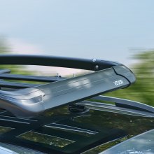 VEVOR Portapacchi Durevole da Tetto da Auto 1216 x 1020 x 142 mm Capacità 68 kg