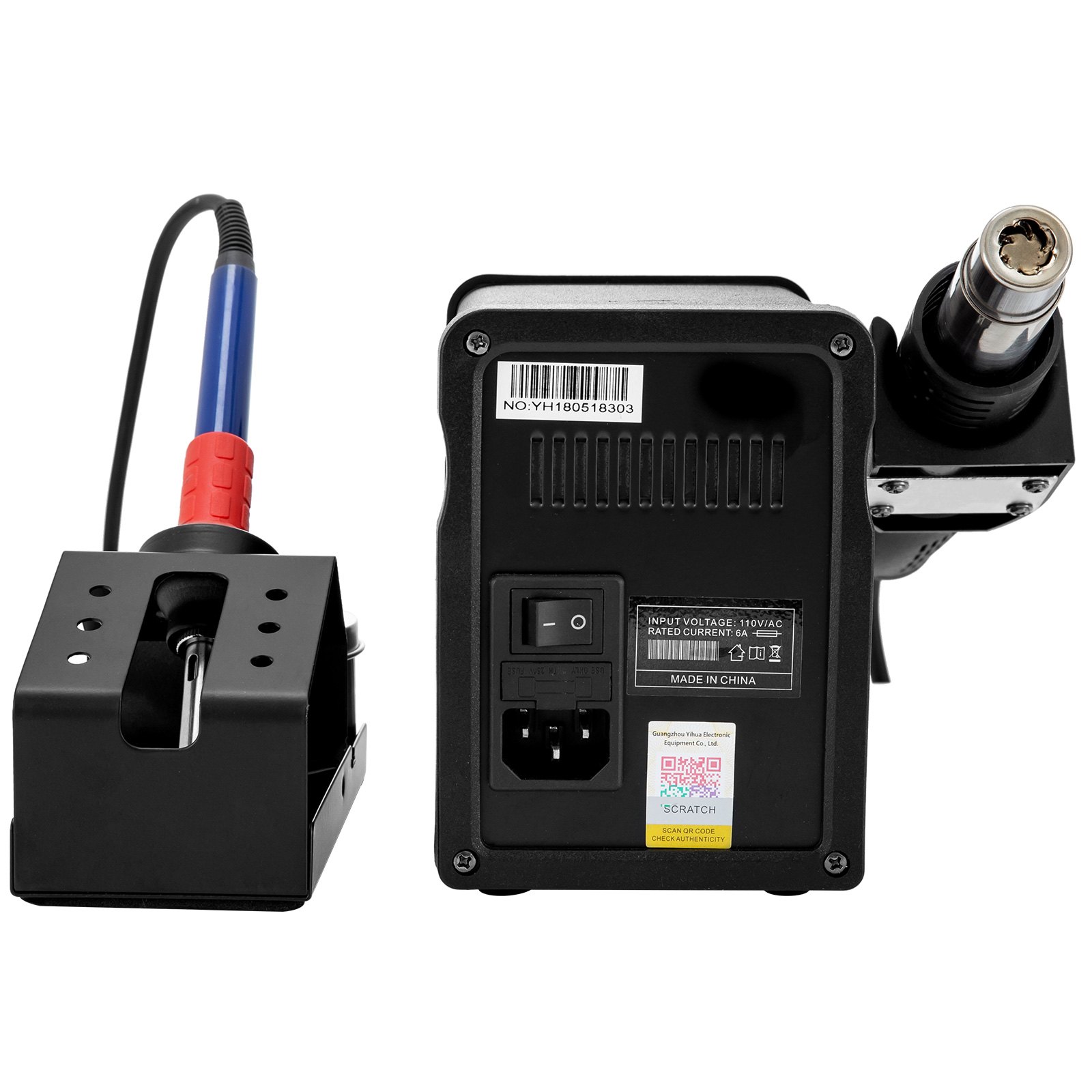 Yihua 995d 2-in-1 Stazione Saldante Saldatore A Stagno Dissaldante Aria Calda