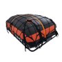 VEVOR Roof Rack Cargo Basket, 1371 x 864 x 102 mm, Heavy Duty Roof Top Carrier Basket with Waterproof Bag, Cargo Net, Ratchet Straps, 90.72 kg Capacity, Universal Car Top Luggage Holder, for SUV Truck