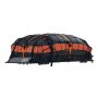 VEVOR Roof Rack Cargo Basket, 1371 x 864 x 102 mm, Heavy Duty Roof Top Carrier Basket with Waterproof Bag, Cargo Net, Ratchet Straps, 90.72 kg Capacity, Universal Car Top Luggage Holder, for SUV Truck