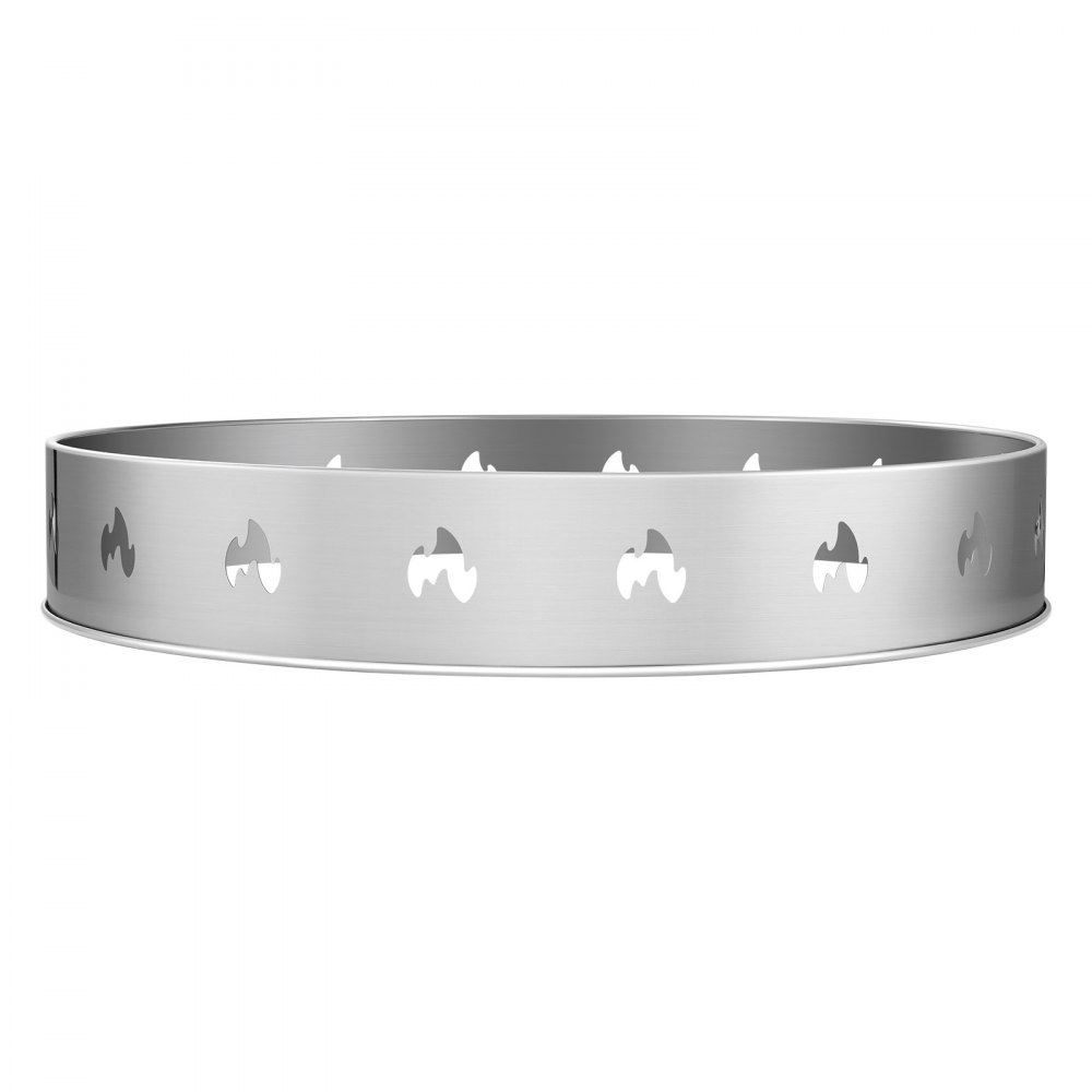 VEVOR Supporto per Braciere per Falò, con Stufa Singola, Anello per Braciere Senza Fumo da 68,6 cm, Accessorio per Telaio di Supporto in Acciaio inox, Supporto Portatile per Campeggio all'Aperto