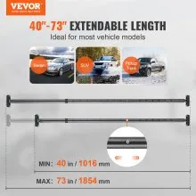 VEVOR Barra carico regolabile per camioncino Stabilizzatore cricchetto 40"-73"