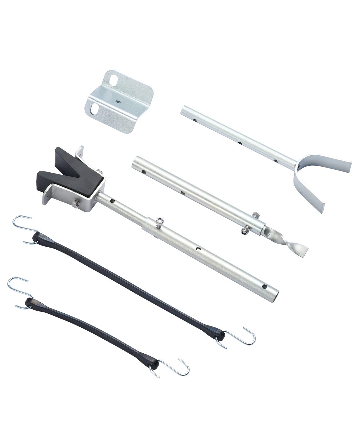 VEVOR Protezione per Poppa Regolabile da 600-1498,6 mm Kit Attrezzatura Protezione per Poppa per Barche, Resistente alla Corrosione, per Motori Fuoribordo Sotto 150 CV Adatta a Scooter e Rimorchi