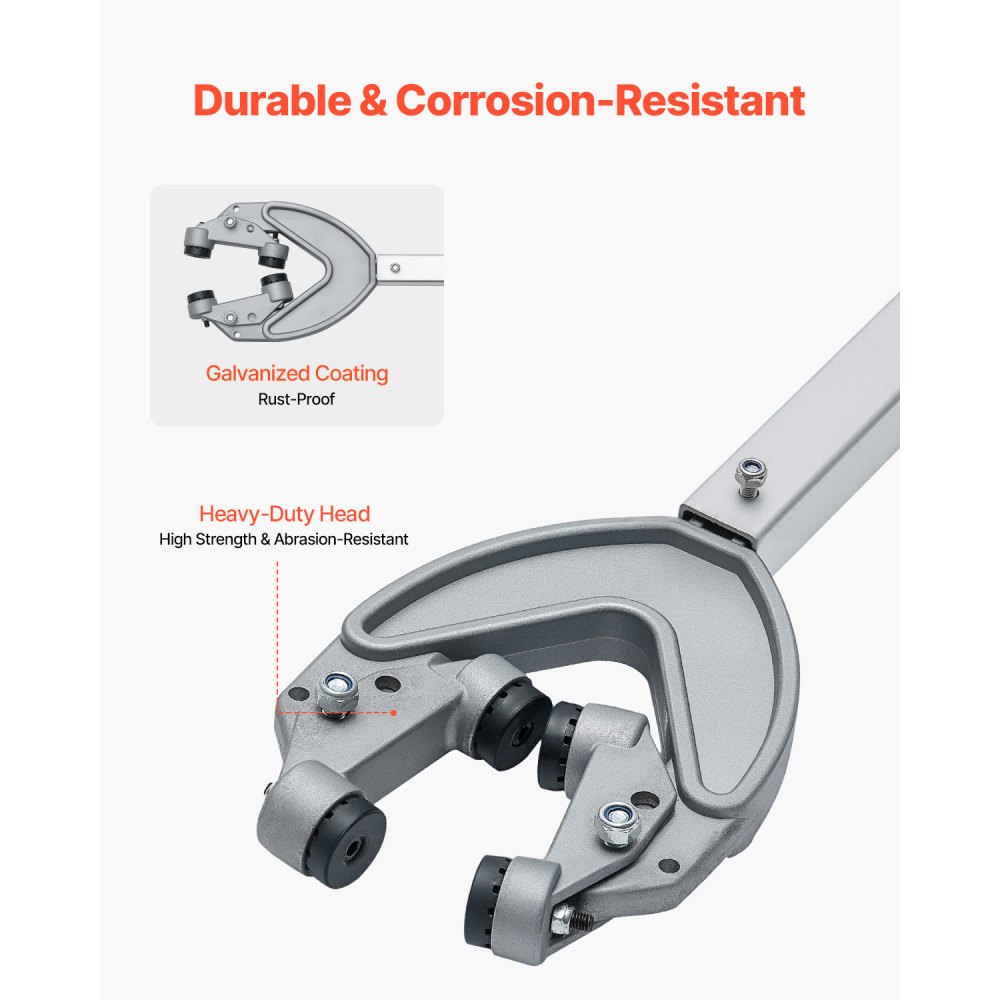 VEVOR Protezione per Poppa, Kit di Utensili Protezione per Poppa per Barche Regolabile da 60,96-91,44 mm Resistente alla Corrosione, per Motori Fuoribordo Sotto 100 CV Adatta a Scooter e Rimorchi