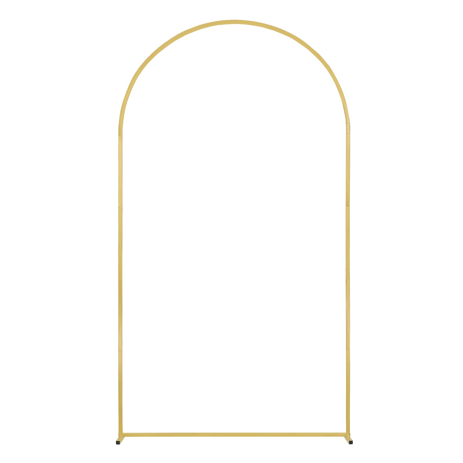 VEVOR Supporto Dorato per Fondale ad Arco per Matrimonio, 1205/1005/1410 mm, Set di 3 Supporti Metallo con Collegamento a Custodia e Barra Trasversale del Telaio, per Compleanni Celebrazioni Vacanze