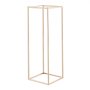 VEVOR Supporto per Fiori da Matrimonio 10 Pezzi da 80 cm, Supporto per Fiori con Vite Nascosta, Espositore Floreale Cubico Rettangolare per Matrimoni, Feste, Compleanni, Casa, Oro Francese