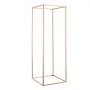 VEVOR Supporto per Fiori da Matrimonio 10 Pezzi da 80 cm, Supporto per Fiori con Vite Nascosta, Espositore Floreale Cubico Rettangolare per Matrimoni, Feste, Compleanni, Casa, Oro Francese