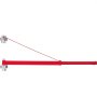 VEVOR Electric Hoist Support Arm 600 kg Lifting Capacity, Electric Hoist Holder Swivel Arm Steel Hoist Frame 180° Swivel Scaffold Hoist Lifting Arm Winch Hoist Arm for Lifting Workshop Garage