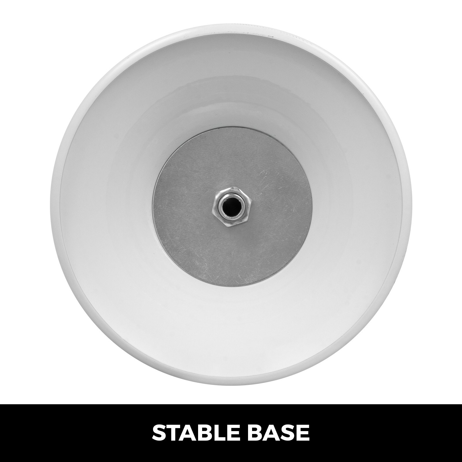 Vaso Da Tromba Centrotavola Metallo Bianco Altezza 56,8cm Matrimonio Festa 11pcs