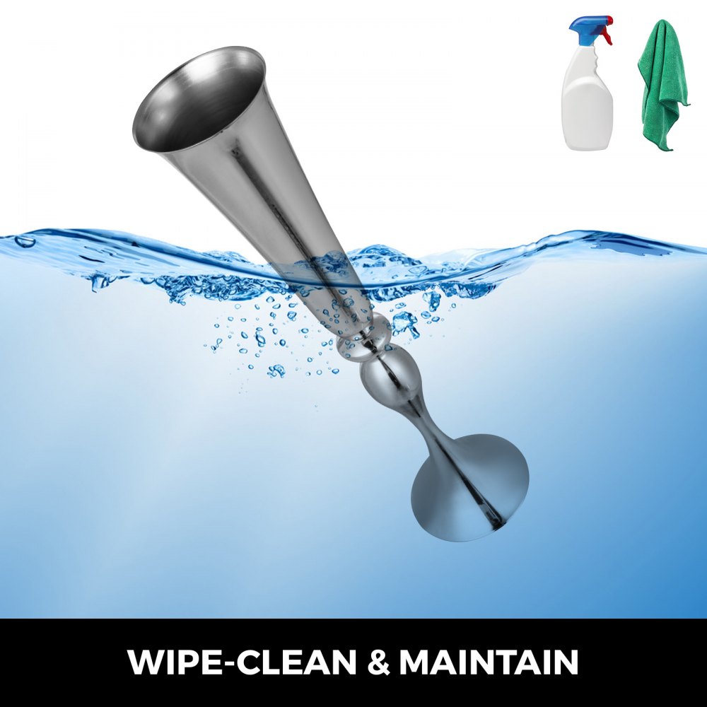 VEVOR 3 Pezzi Vaso da Tromba Altezza 75cm Centrotavola in Metallo per Matrimonio Compleanno Festa Vaso da Tromba da Tavolo in Metallo per Matrimonio Colore Argento