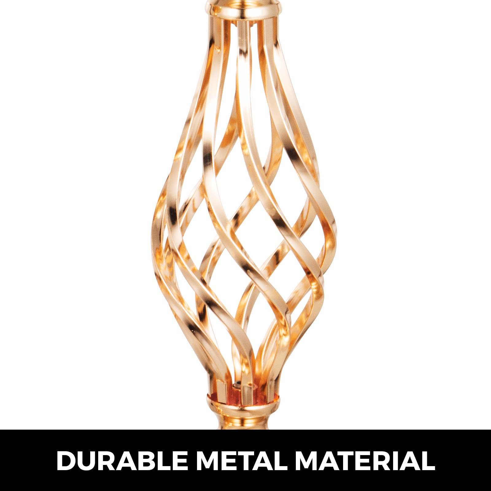 4 Kit Vaso Portafiori Per Matrimonio Portacandele Centrotavola Oro 40/47/53cm