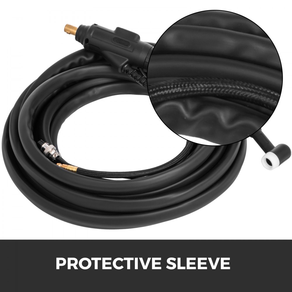 3.6 M Wp17 Torcia Per Saldatura Tig Manicotto Protettivo Raffreddato Ad Aria