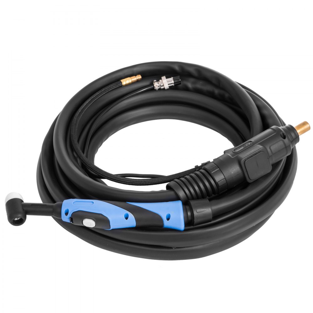 Torcia Per Tig Saldatura Saldatrice 7.6m 125a Tig Impugnatura In Silicone Wp17