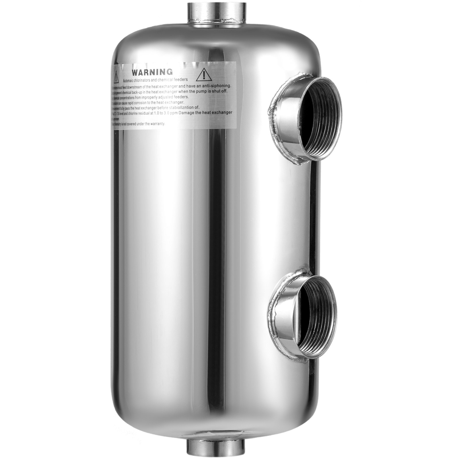 Scambiatore Di Calore 95 Kbtu/h Acciaio Inox Piscine Spa Vasche Idromassaggio