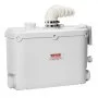 VEVOR Pompa Maceratrice per Lavello, 500 W, Portata 110 LPM, Prevalenza 8 m, con 4 Ingressi per l'Acqua, Macchina per Smaltimento delle Acque Reflue per Cucina, Seminterrato, Doccia