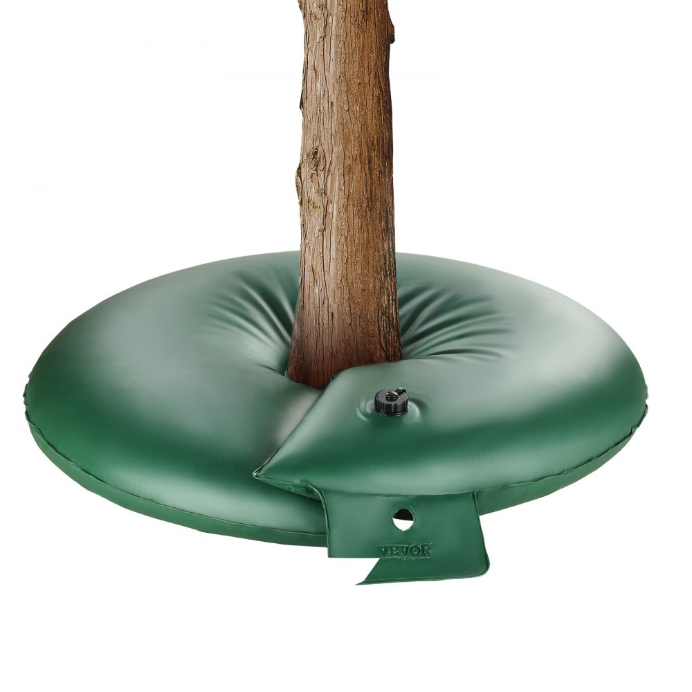 VEVOR Anelli per Irrigazione degli Alberi, 4 Confezioni da 75,7 L, Sacchetti per Alberi Rilascio Lento 6-9 Ore, Irrigazione delle Piante 3,4 kg Sistema di Gocciolamento Radici 25,40 mm