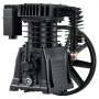 VEVOR Testata per Compressore d’Aria 3,73 kW 351L/min 2 Cilindri Monostadio, Pompa Lubrificata a Olio, Struttura in Ghisa, Pressione Massima 10 Bar, Ideale per Falegnameria, Officina e Autoriparazione