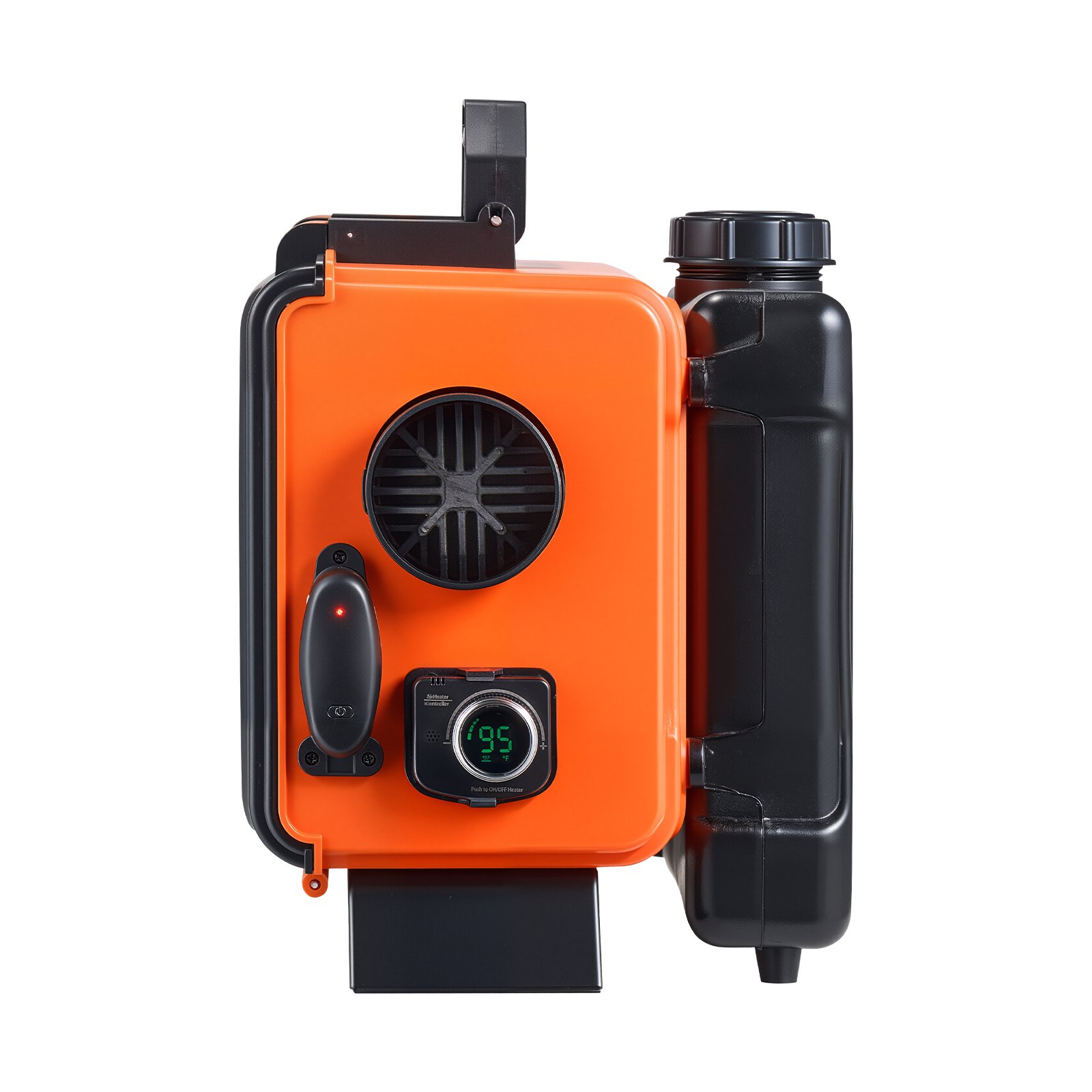 VEVOR Riscaldatore d'Aria Diesel 8 kW DC 12 V/24 V Riscaldatore da Parcheggio Portatile con Telecomando Schermo LCD, Serbatoio del Carburante da 4,5 L per Camion Camper