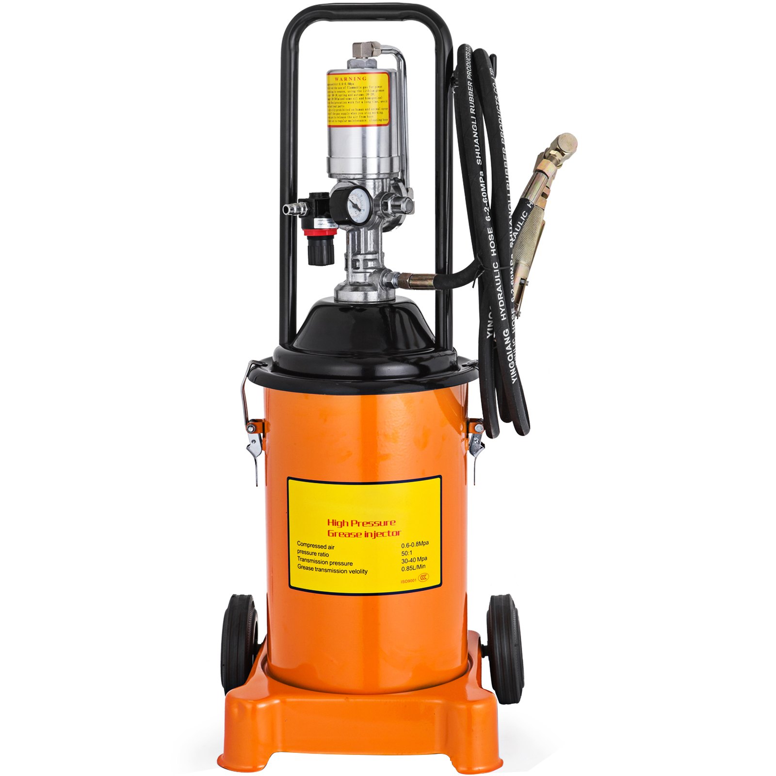 La Pompa Del Grasso Pompa Per Pistola Ad Aria Compressa 12l Colore Arancione