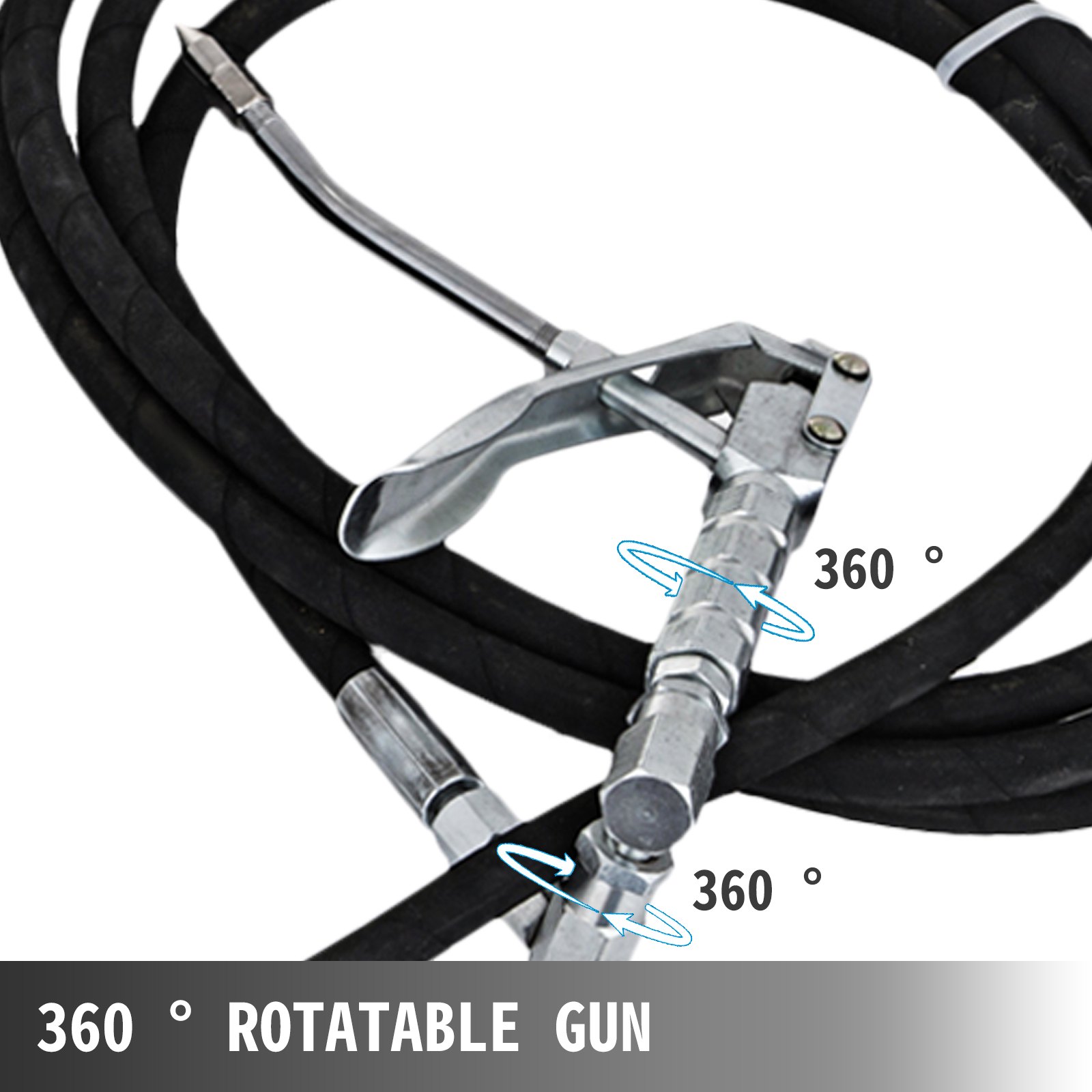 Lubrificatore Pompa Grasso Lubrificante 50 Galloni Trator Bianco 30-50 Mpa