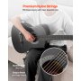 VEVOR Chitarra Classica, 780 mm, in Legno per Principianti, con Corde in Nylon, Custodia Morbida, Tracolla, Accordatore, Corde Extra, Plettri, Capotasto, Tiglio, per Adolescenti, Adulti, Nero