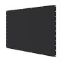 VEVOR Vela Ombreggiante con Protezione Solare, 305 x 305 cm, per Pergolato con Occhielli in Acciaio Inox, Telo Ombreggiante con Materiale HDPE, per Esterno Patio Giardino Cortile, Nero