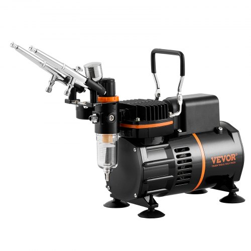 VEVOR Cabina Di Verniciatura Per Aerografo, Set Cabina Verniciatura Per Aerografo Con Doppia Ventola 9 Mmin Luci A Led Tubo Prolunga Scarico Per Dipingere Modelli Arte Artigianato 85148707