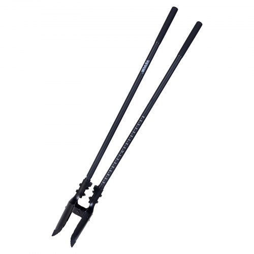 Trivella Manuale Per Pali VEVOR – Lama In Acciaio 145 Mm, Manico In Fibra Di Vetro, Per Giardinaggio E Installazione Recinti