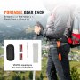 VEVOR Metal Detector Pinpointer Portatile Impermeabile IP68, Puntatore di Metalli Profondità di Rilevamento max. 114mm 3 Modalità, Rilevatore per Caccia Tesoro Impermeabile, Puntatore Metal Detector