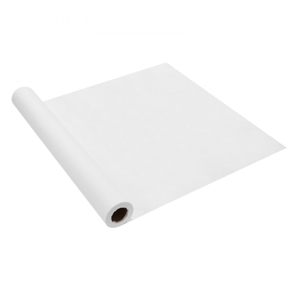 VEVOR Medical Crepe Paper, 533 mm x 38.1 m, Examination Table Cover (12-pack), Disposable Examination Table Roll, Medical Roll ideal for spas, daycare centers, doctors, chiropractors, examination & massage tables, white