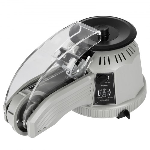 VEVOR Dispenser Automatico Nastro Adesivo, Distributore di Nastro da 160W, Elettrico Taglierina in Acciaio e ABS, Macchina Imballatrice, Tagliatrice Nastro, Larghezza Nastro 3-25mm