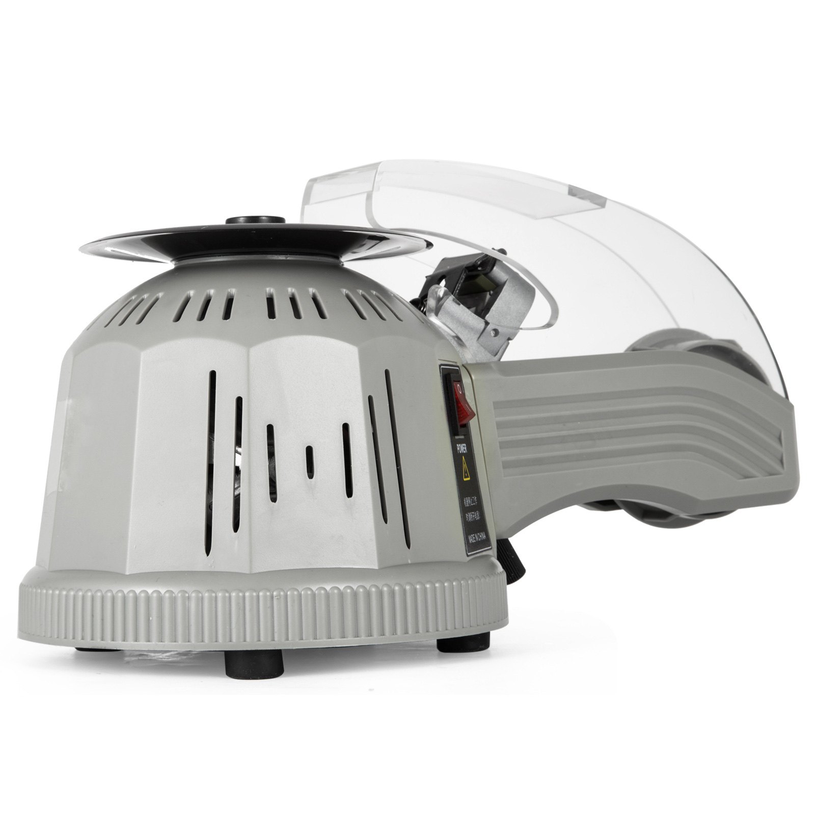 VEVOR Dispenser Automatico Nastro Adesivo, Distributore di Nastro da 160W, Elettrico Taglierina in Acciaio e ABS, Macchina Imballatrice, Tagliatrice Nastro, Larghezza Nastro 3-25mm