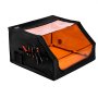 VEVOR Custodia per Incisore Laser, 800 x 800 x 500 mm Custodia Protettiva per Incisione Laser, Rivestimento Protettivo Ignifugo, con Ventola di Scarico e Tubo, per Maggior Parte degli Incisori Laser