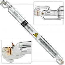 VEVOR Laser Tube CO2 Laser Tube 50W 800mm per Incisione Laser e Macchina da Taglio