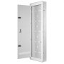 VEVOR Scatola Gestione Cablaggio Strutturato da Parete Pannello 995x297 mm Contenitore Cavi Elettrici Multimediale, Acciaio Laminato a Freddo, da Incasso, Coperchio Incernierato, Sportello Ventilato