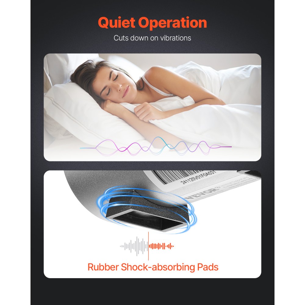 VEVOR Pompa di Assistenza ad Aria, Flusso d'Aria Regolabile 30 L/min per Laser Cutter e Incisore, Elimina Fumo e Polvere, Riduce Temperatura, Protegge Lente Laser, per Incisore Laser ≥ 20 W 0,8 kg