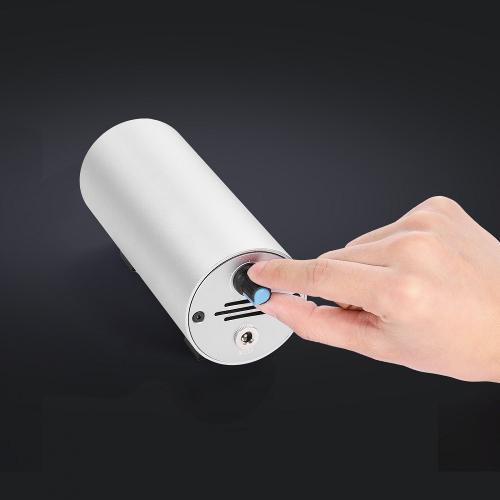 VEVOR Pompa di Assistenza ad Aria, Flusso d'Aria Regolabile 30 L/min per Laser Cutter e Incisore, Elimina Fumo e Polvere, Riduce Temperatura, Protegge Lente Laser, per Incisore Laser ≥ 20 W 0,8 kg